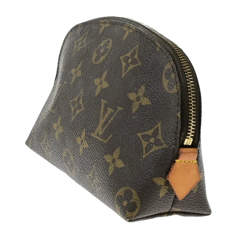 LOUIS VUITTON Pochette Cosmetic Pouch Bag Monogram Leather BN M47515 60YH030 - Picture 9 of 14